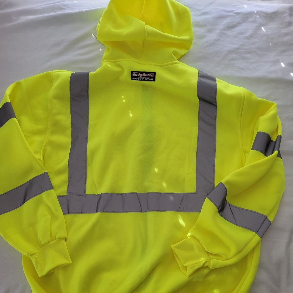 High-Visibility Yellow Performance Jacket - Picture 3 of 5